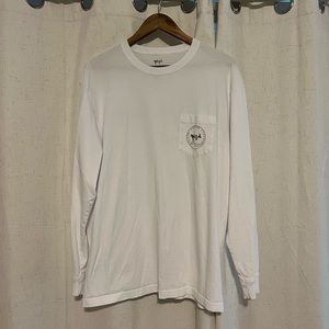 Men’s White Coastal Cotton Shirt